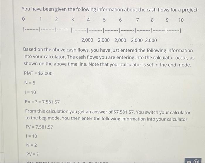 Solved You have been given the following information about | Chegg.com