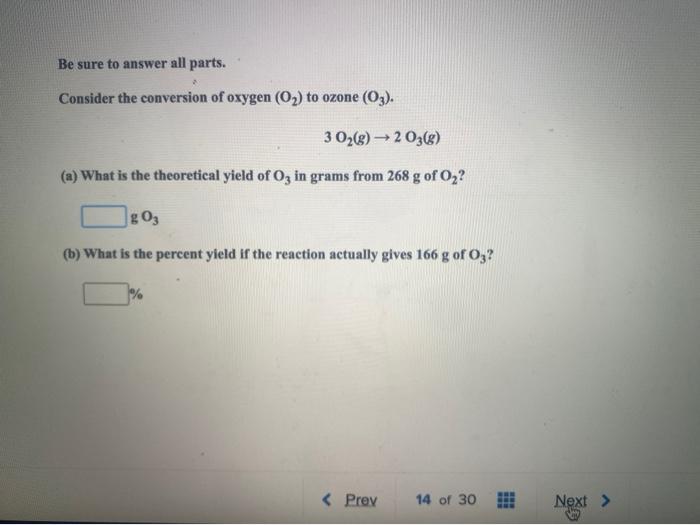 Solved Be sure to answer all parts. 2 Consider the | Chegg.com