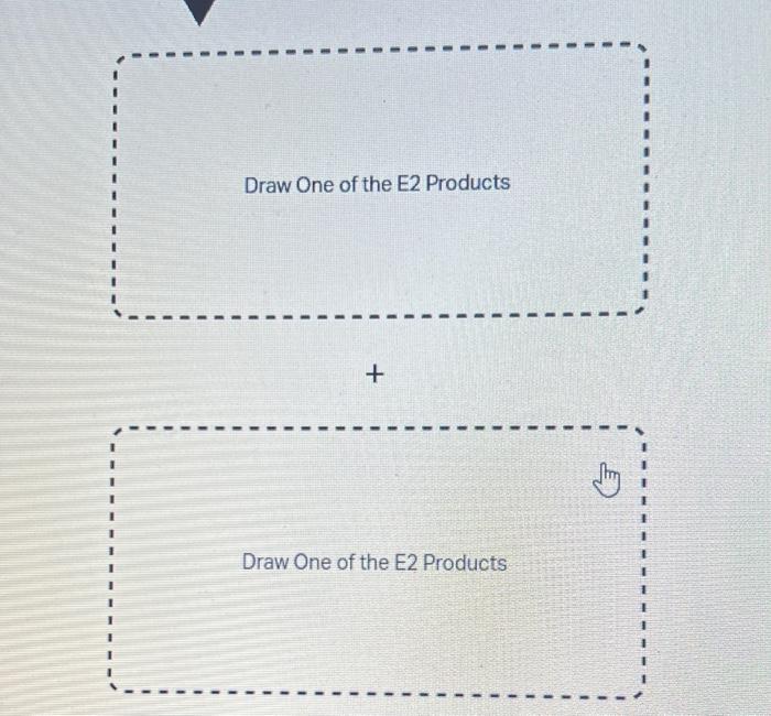 Solved draw the two possible products produced in the E2 | Chegg.com