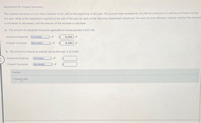 Solved The Prepaid Insurance Account Had A Balance Of | Chegg.com