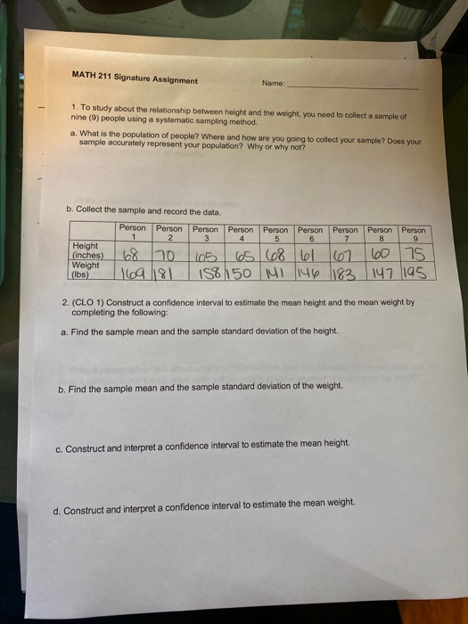 Solved math 211 signature assignment name 1 to study about chegg