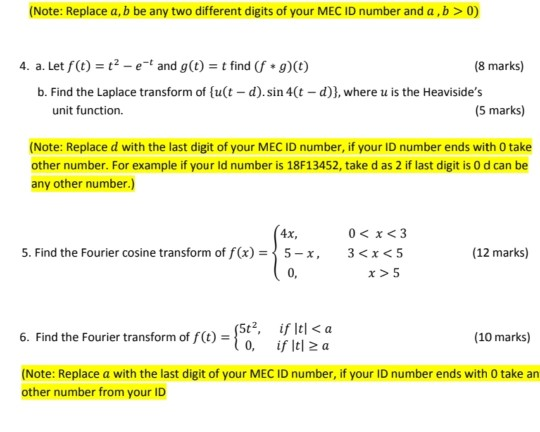 Solved (Note: Replace A, B Be Any Two Different Digits Of | Chegg.com