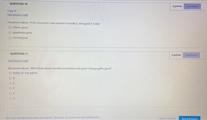 Solved QUESTION 10 2 points Save Answer Copy of hw2 picture | Chegg.com