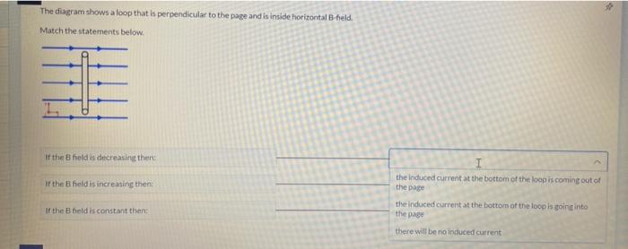 Solved The diagram shows a loop that is perpendicular to the | Chegg.com