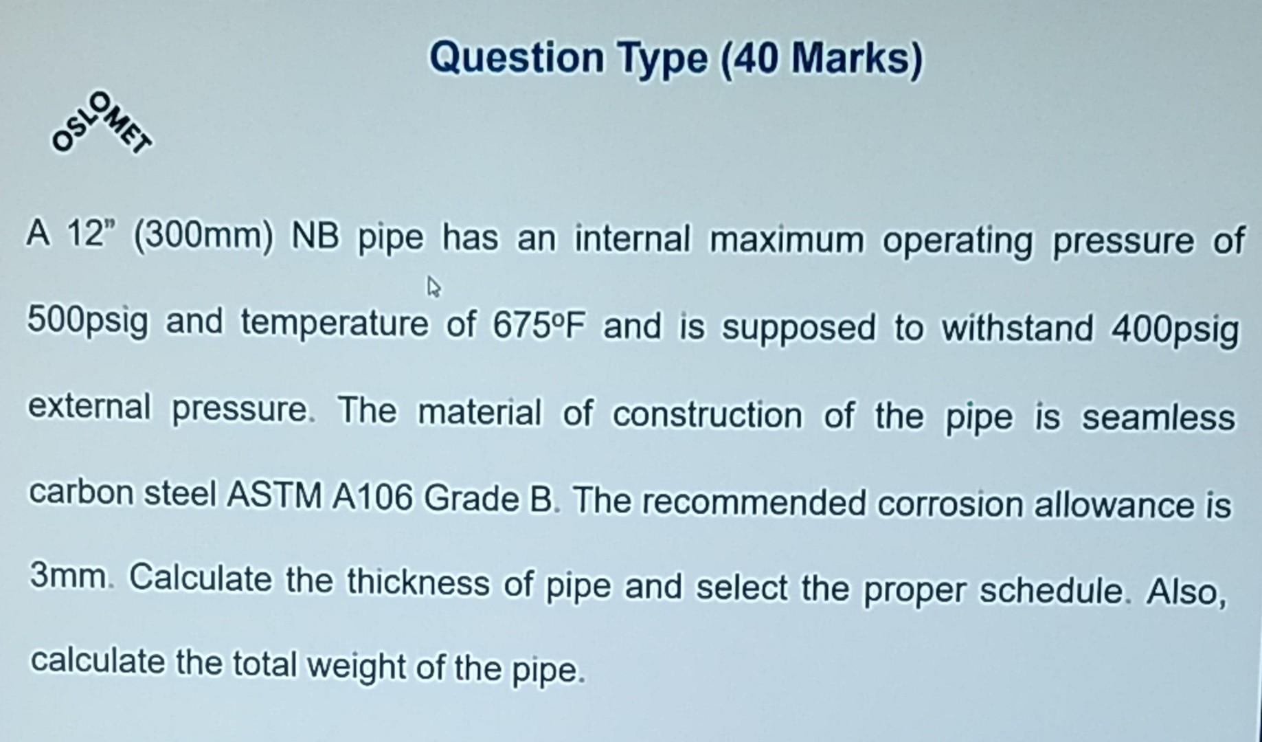 ASTM A106 Grade B Seamless Pressure Pipe