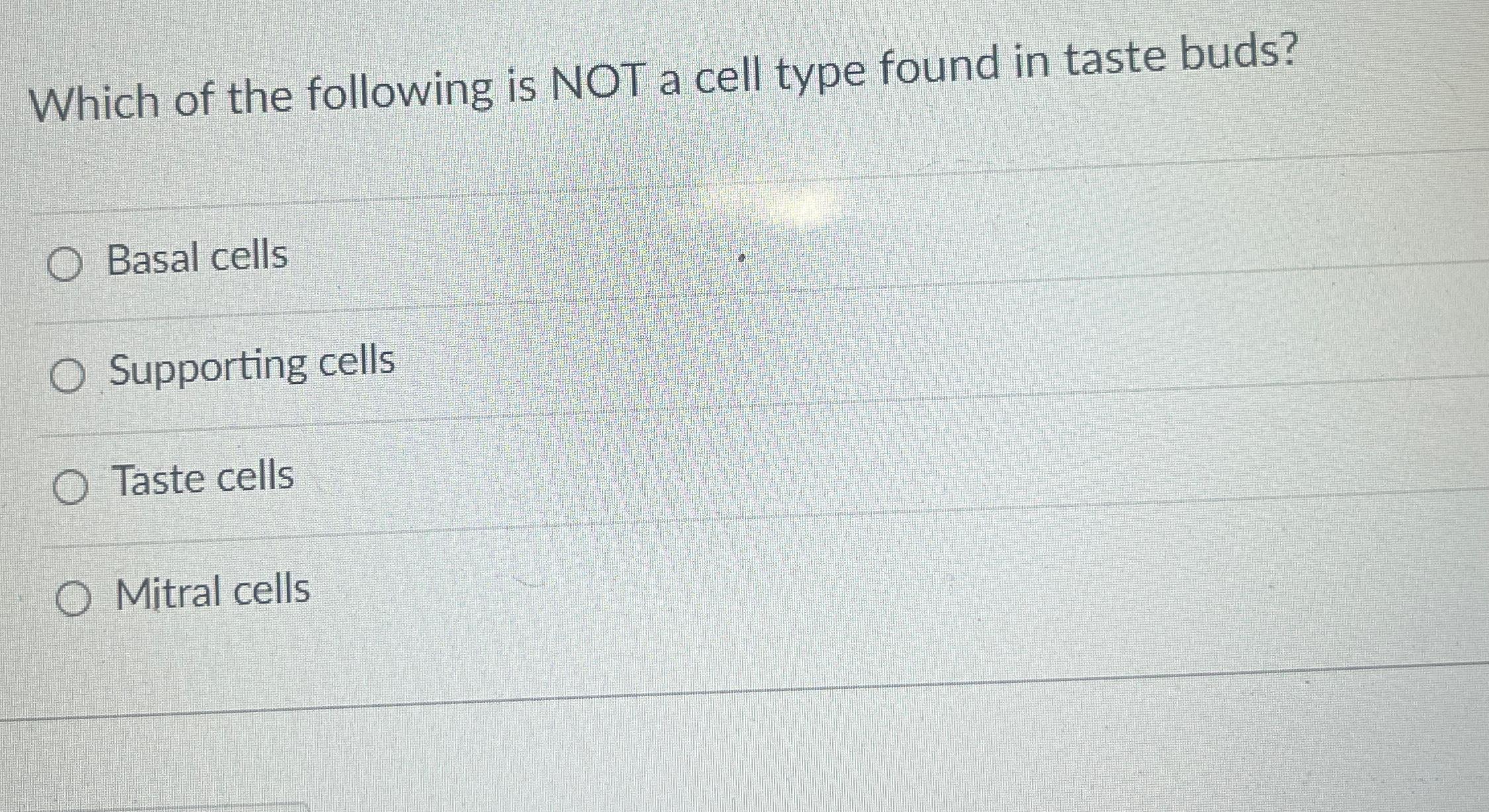 which of the following is not found in all cells
