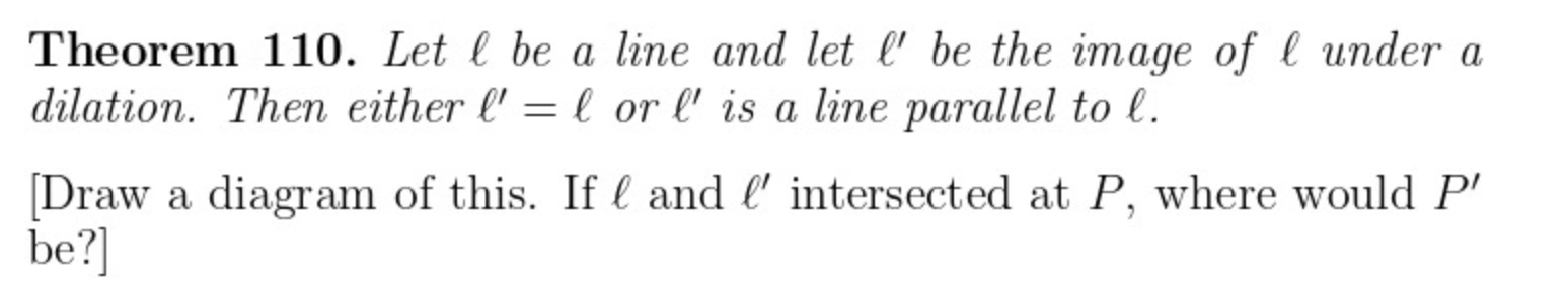 Solved Prove the theorem. We do not know that dialtions | Chegg.com