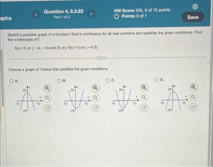 Solved Write the given set in interval notation and graph | Chegg.com