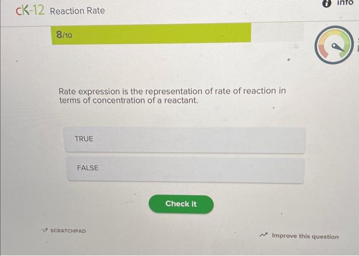 Solved Rate expression is the representation of rate of | Chegg.com