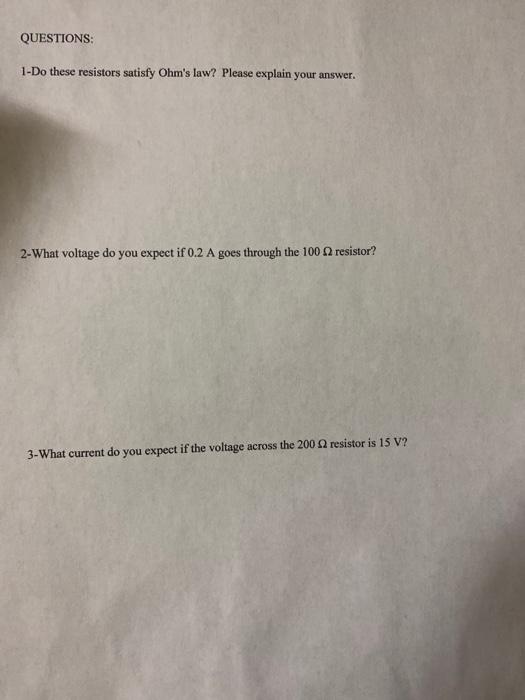 Solved Section Date Student Name Report on Laboratory | Chegg.com
