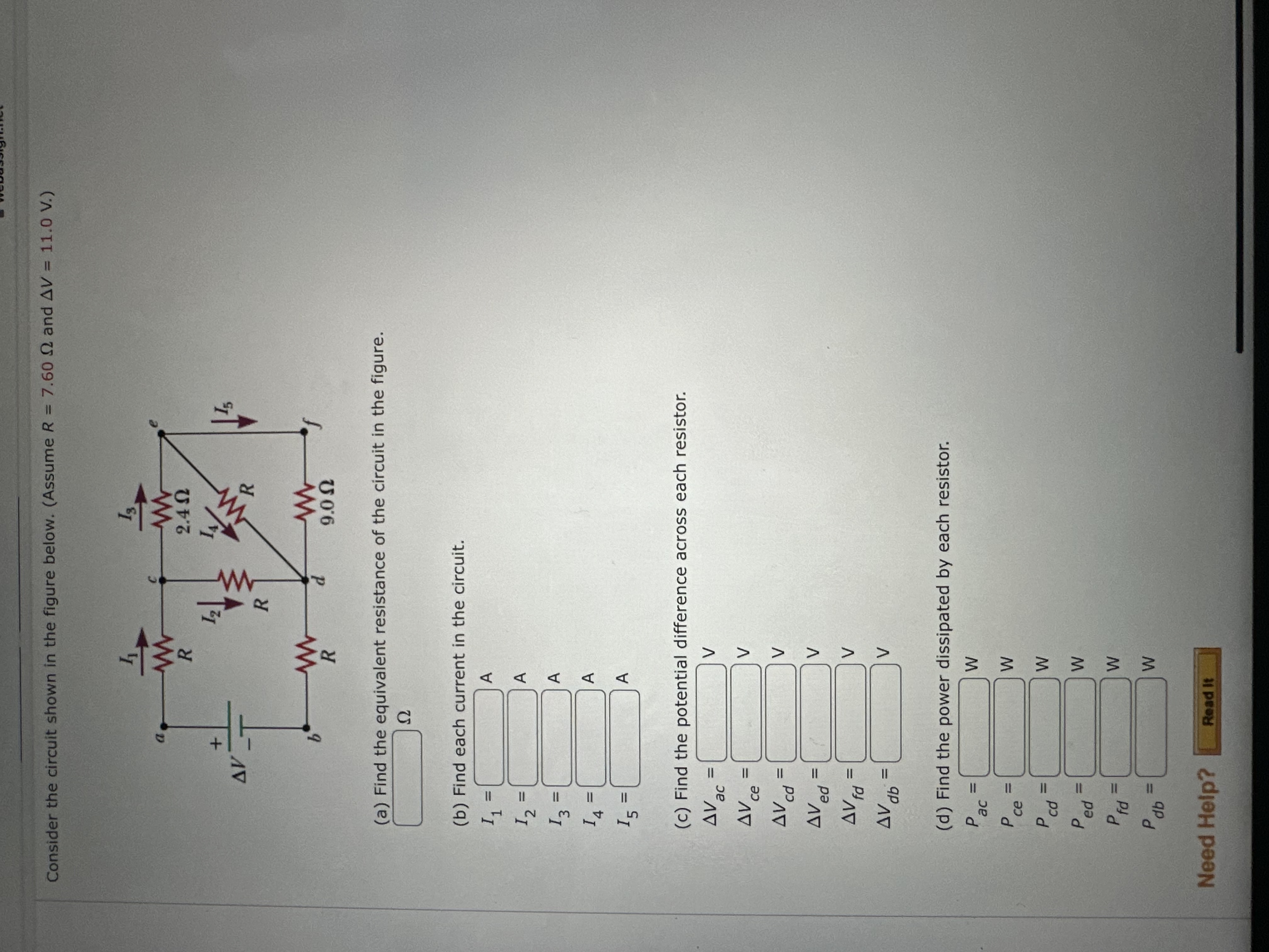 Solved Consider the circuit shown in the figure below. | Chegg.com