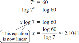 Solved Solve The Equation Write The Solution Set With The Exact Chegg Com