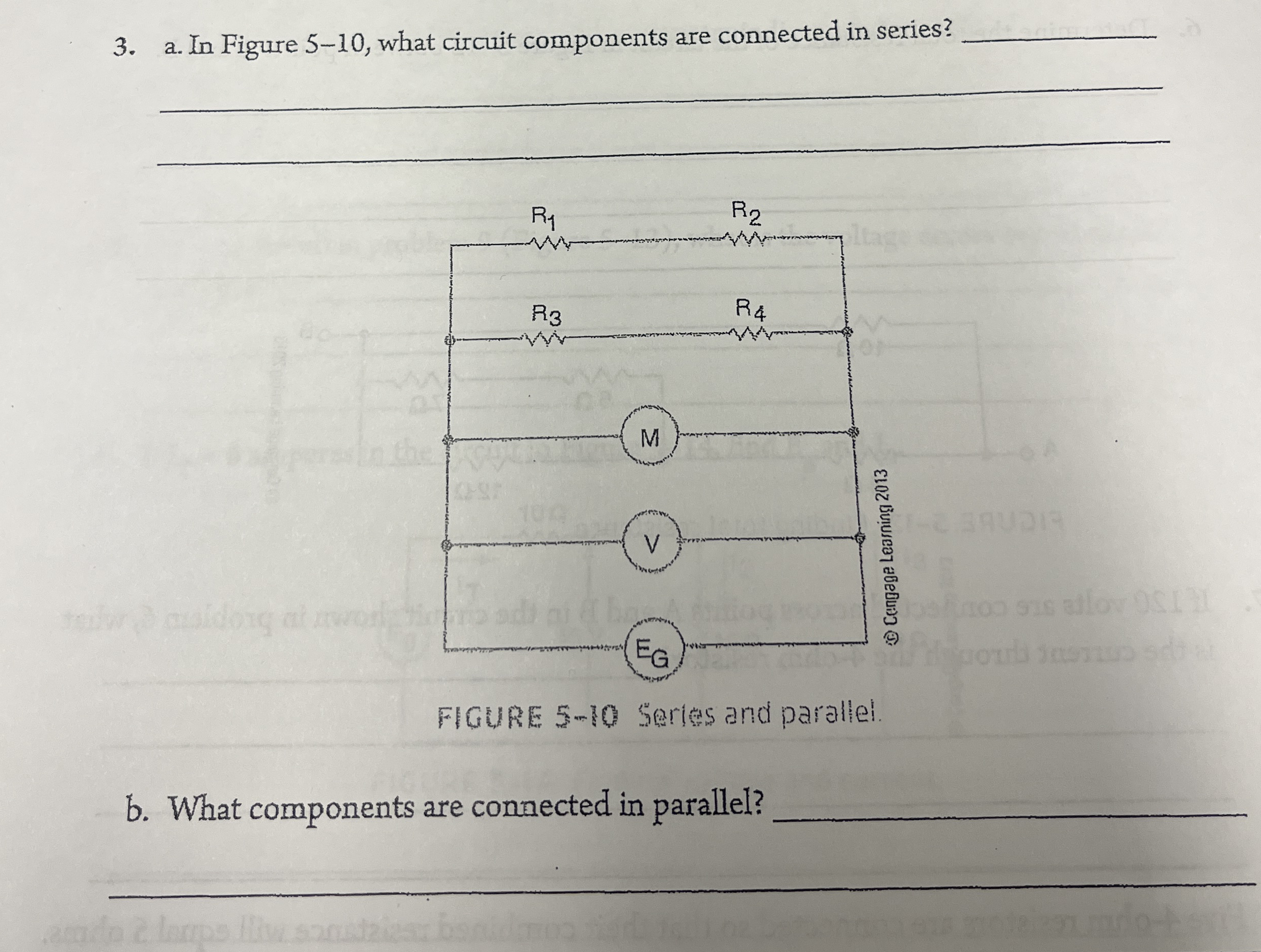 Solved a. ﻿In Figure 5-10, ﻿what circuit components are | Chegg.com