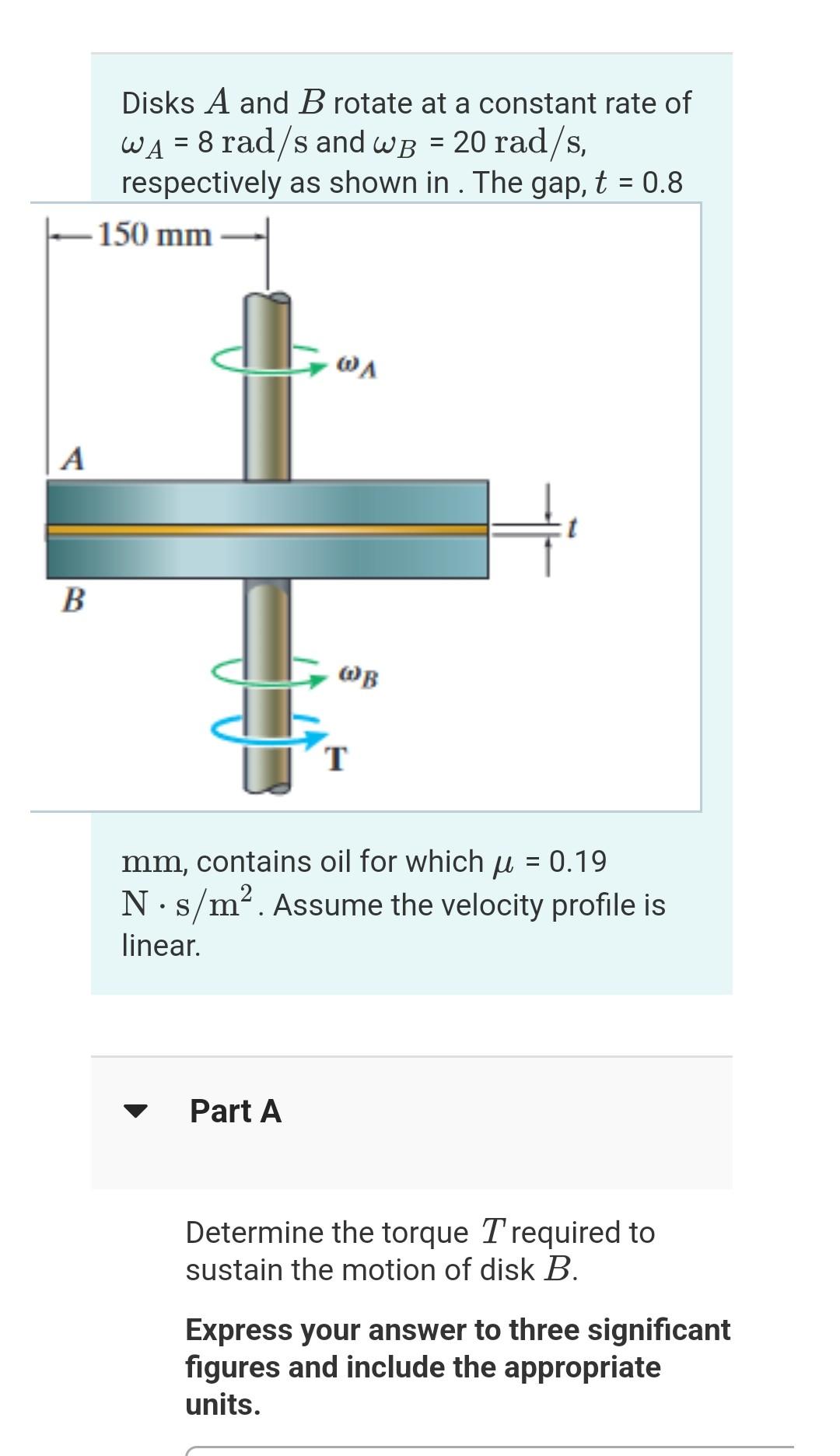 Solved Disks A And B Rotate At A Constant Rate Of ωA=8rad/s | Chegg.com