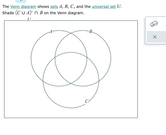 solved-the-venn-diagram-shows-sets-a-b-c-and-the-chegg