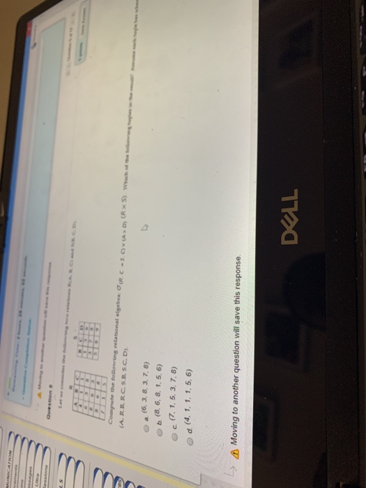 Solved ms Question 5 5 points Save Ans Let us consider the | Chegg.com