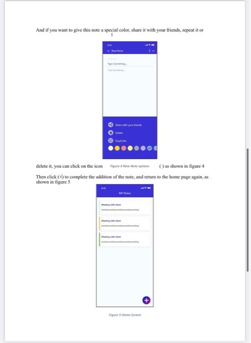 Solved Note Application in Flutter Semester II 2021/2022 | Chegg.com