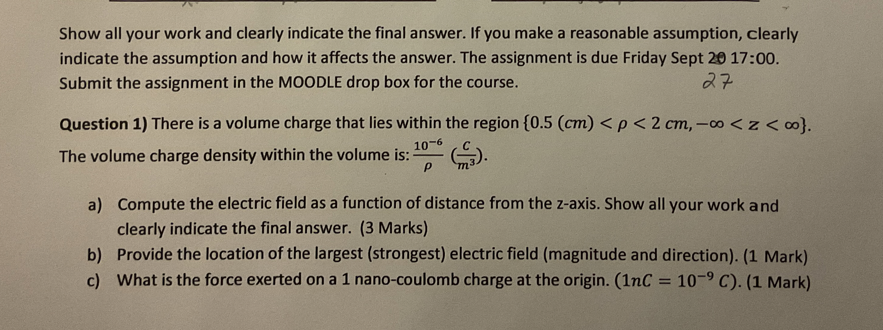 Solved Show all your work and clearly indicate the final | Chegg.com
