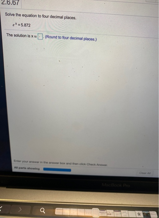 Solved Enter your answer in the answer box and then click | Chegg.com