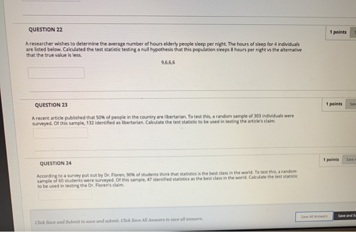 Solved QUESTION 22 1 points A researcher wishes to determine | Chegg.com