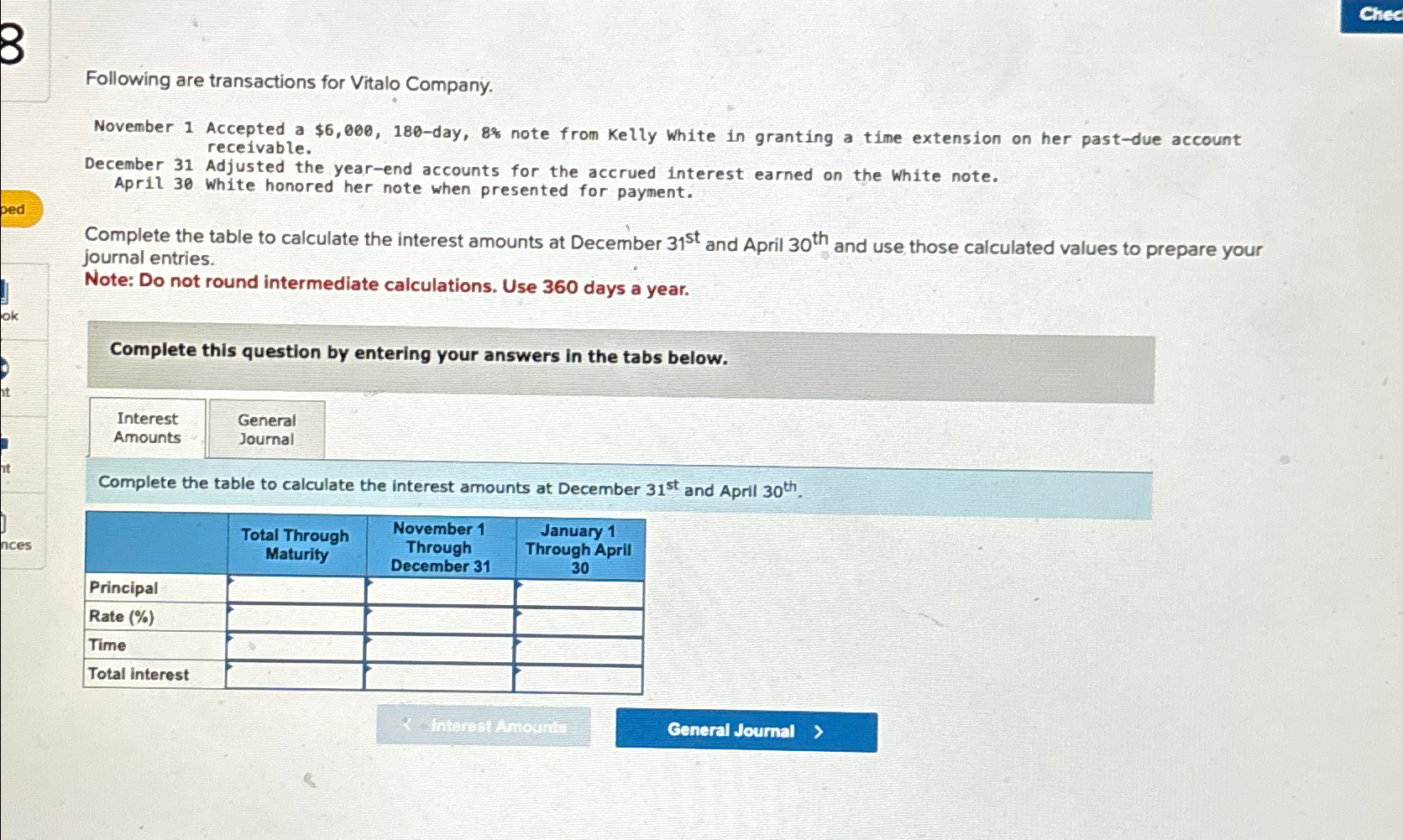 Solved Following are transactions for Vitalo | Chegg.com