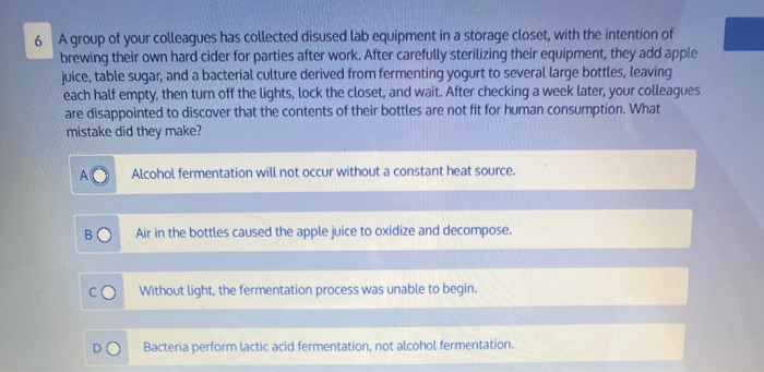 Solved 6 A Group Of Your Colleagues Has Collected Disused Chegg Com