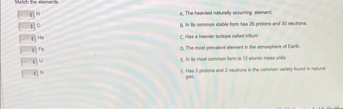 What are the Naturally Occurring Elements? Elements Found In Nature