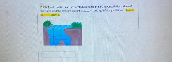 Solved Points A and B in the figure are located a distance | Chegg.com
