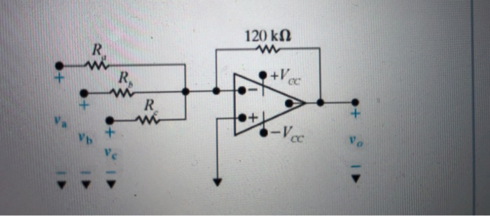 Solved Part A Find the values of Ra, Rb, and Rc. Express | Chegg.com