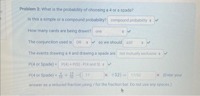 The draw problem – a simple solution