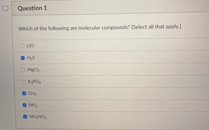 solved-question-1-which-of-the-following-are-molecular-chegg