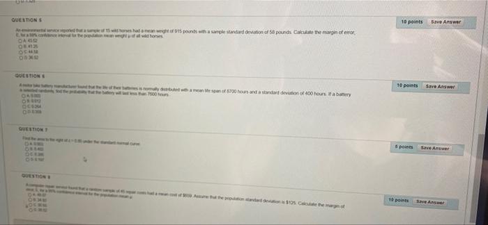 UM QUESTIONS 10 points Save Answer shadweg 55 pounds | Chegg.com