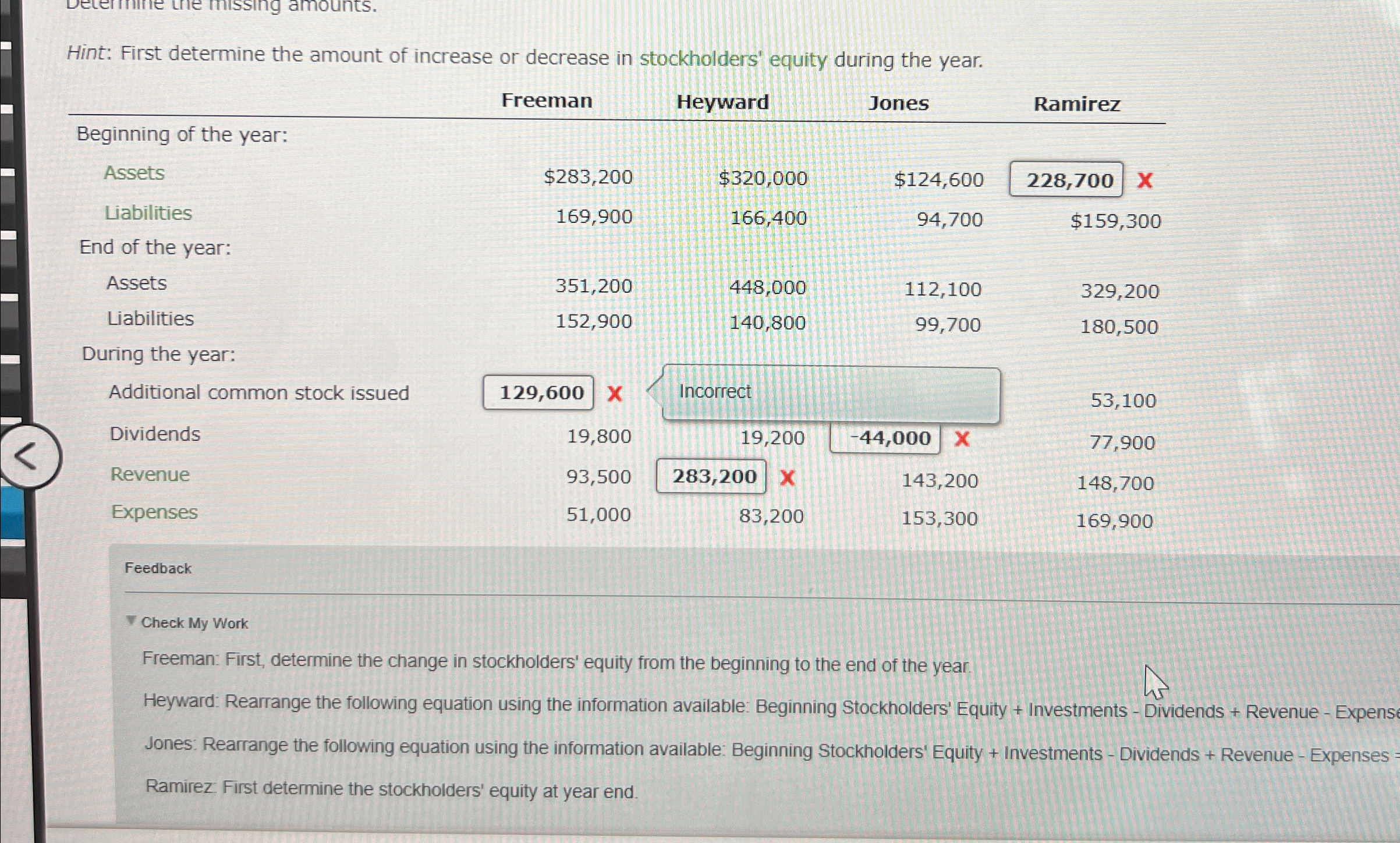 Solved Hint: First determine the amount of increase or | Chegg.com