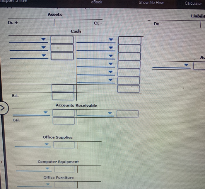 Solved Analysis of Transactions Charles Chadwick opened a