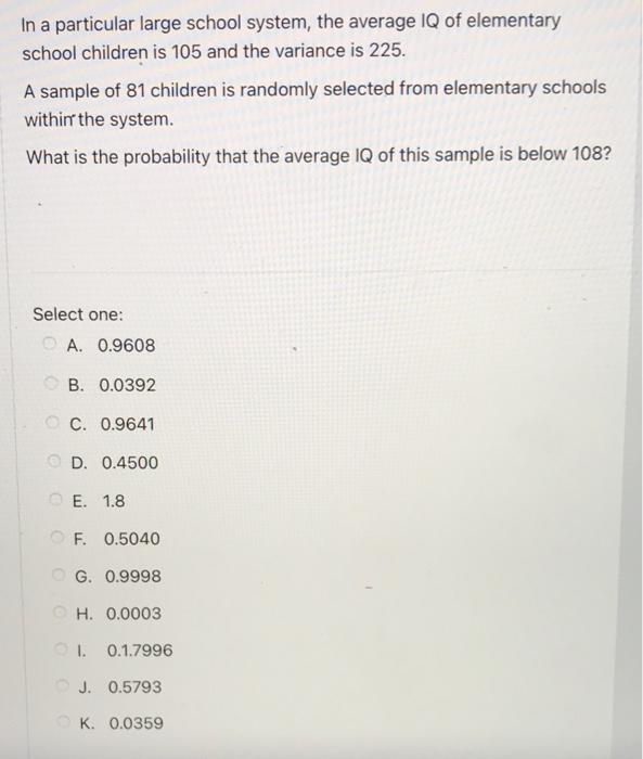 Solved A Population Consists Of Five Elements: 5, 6, 8, 10, | Chegg.com