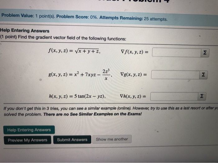 Solved Problem Value: 1 point(s). Problem Score: 0%. | Chegg.com