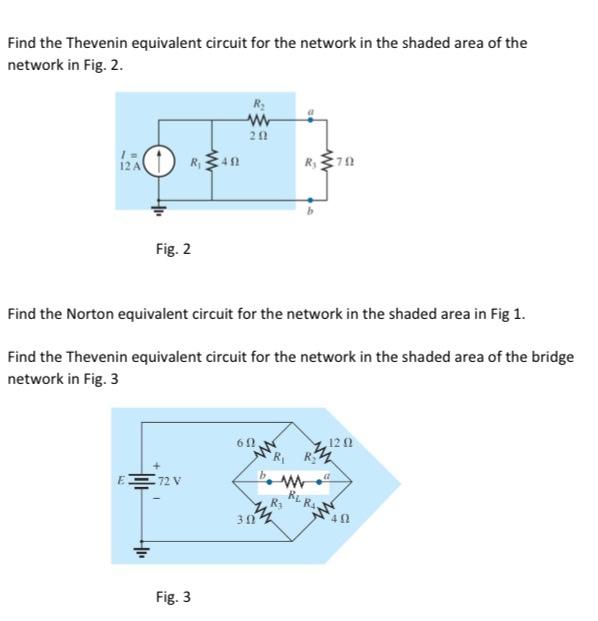 Solved Find the Thevenin equivalent circuit for the network | Chegg.com