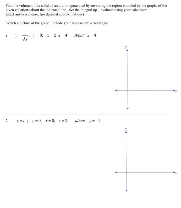 Solved Find the volume of the solid of revolution generated | Chegg.com