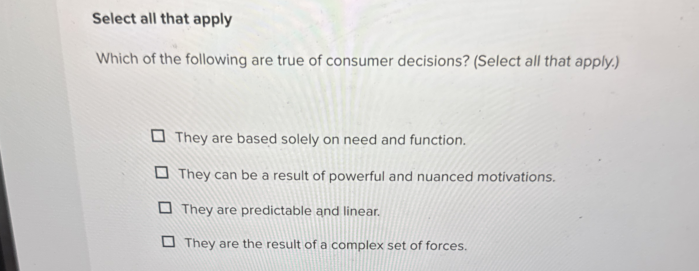 Select all that applyWhich of the following are true | Chegg.com