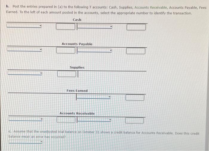 solved-transactions-and-t-accounts-the-following-selected-chegg