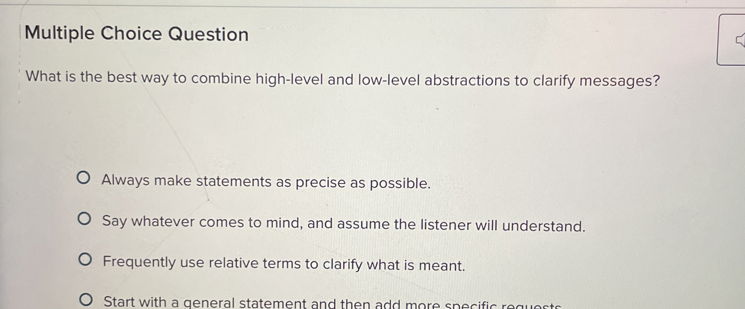 Solved Multiple Choice QuestionWhat is the best way to