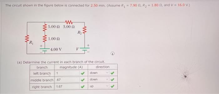 Solved The circuit shown in the figure below is connected | Chegg.com