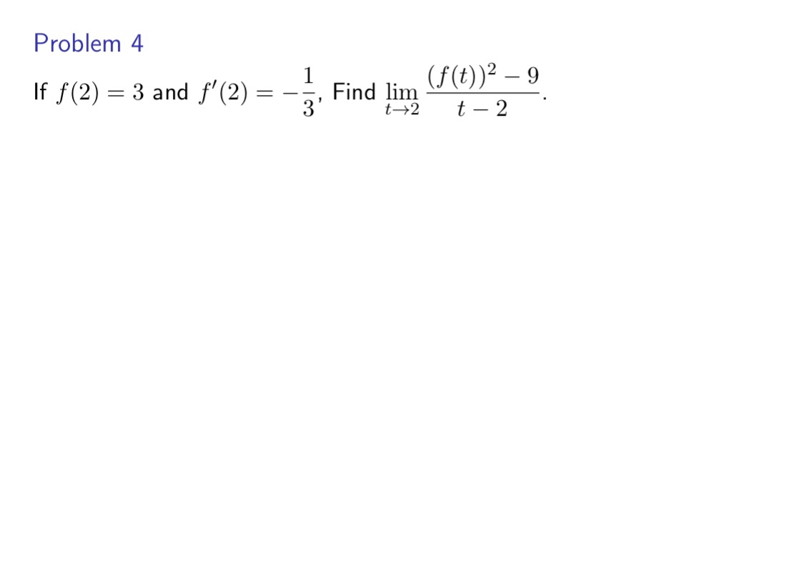 Solved Problem 4if F 2 3 ﻿and F 2 13 ﻿find