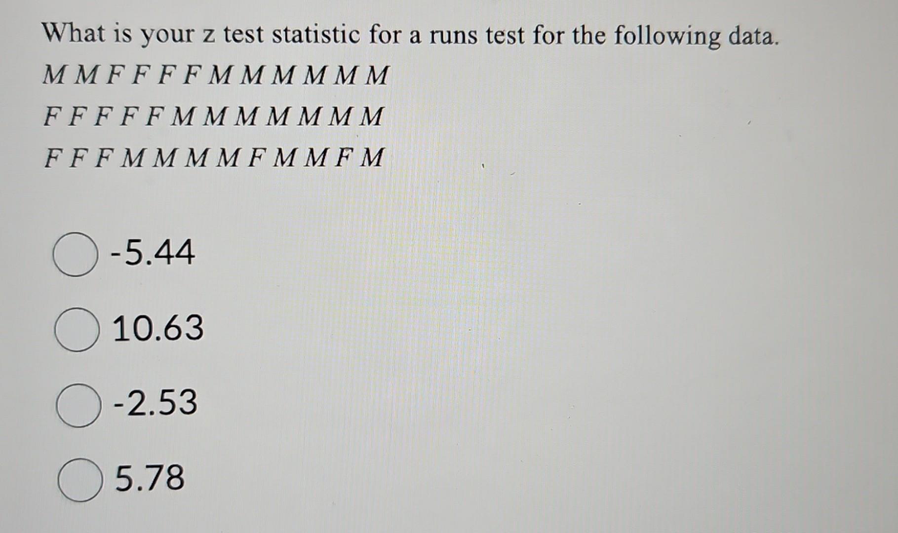 Solved what is your mathrm z test statistic for a chegg
