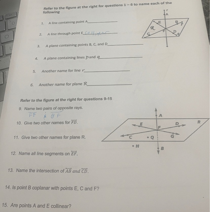 Solved Refer to the figure at the right for questions 1-6 to | Chegg.com