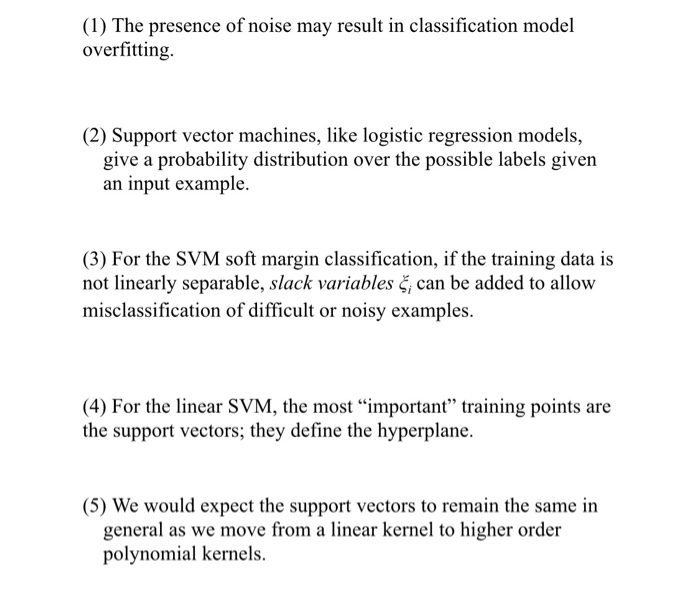 Solved (1) The presence of noise may result in | Chegg.com
