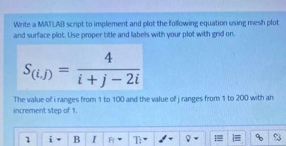 Solved Write a MATLAB script to implement and plot the | Chegg.com