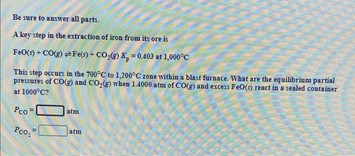 Solved Be Sure To Answer All Parts. The Reaction 2AB Is | Chegg.com