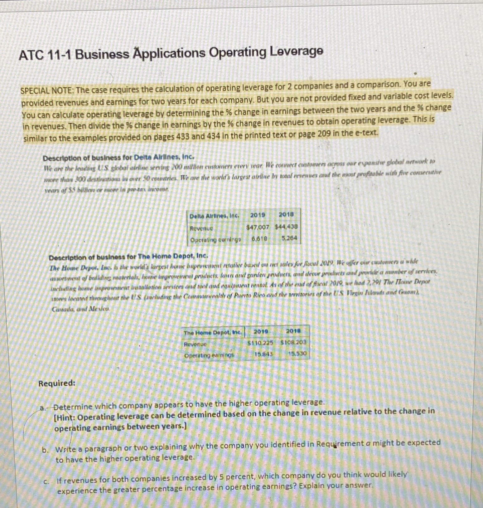Solved ATC 111 ﻿Business Äpplications Operating