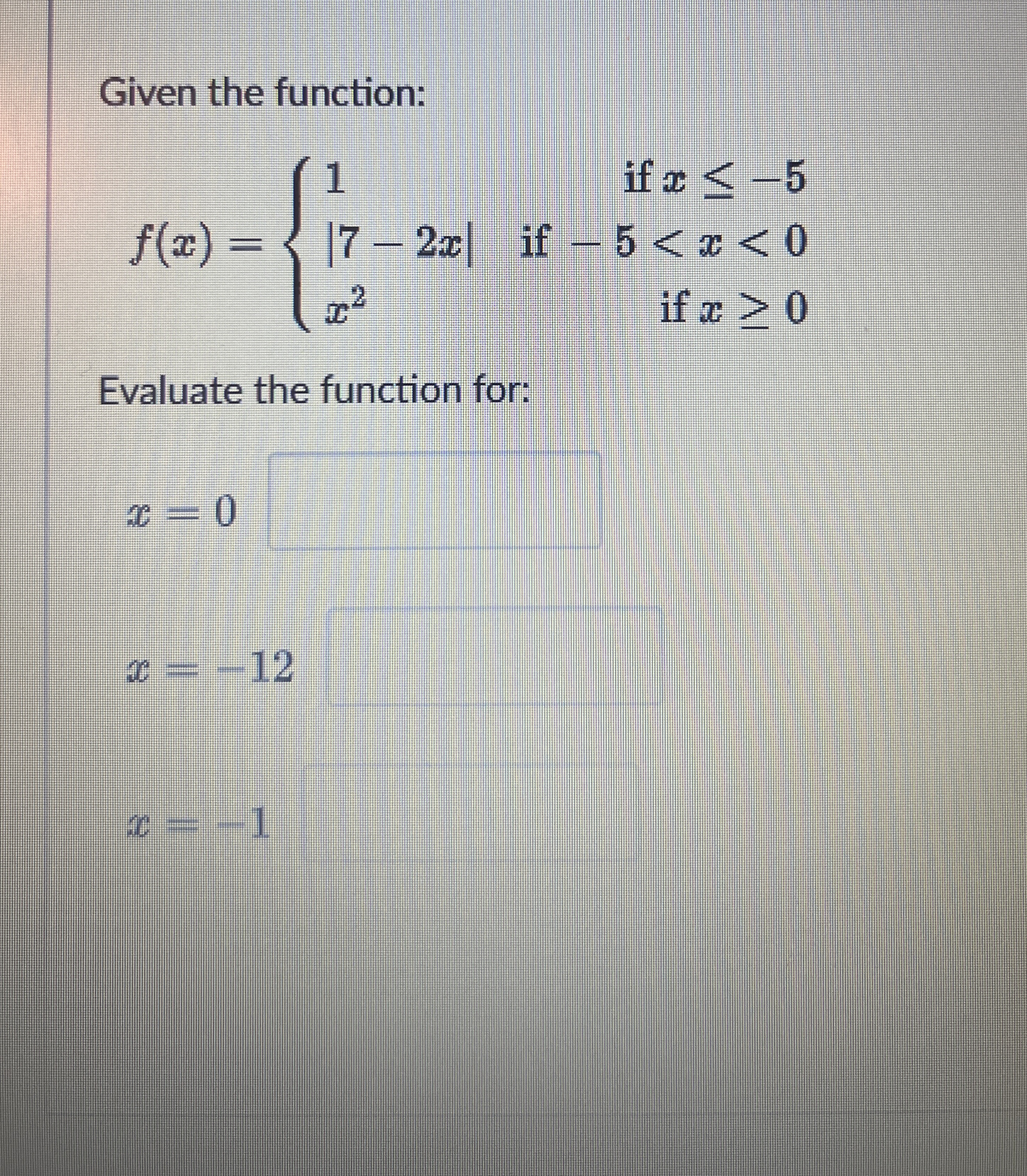 Solved by an EXPERT Algebra help | Chegg.com